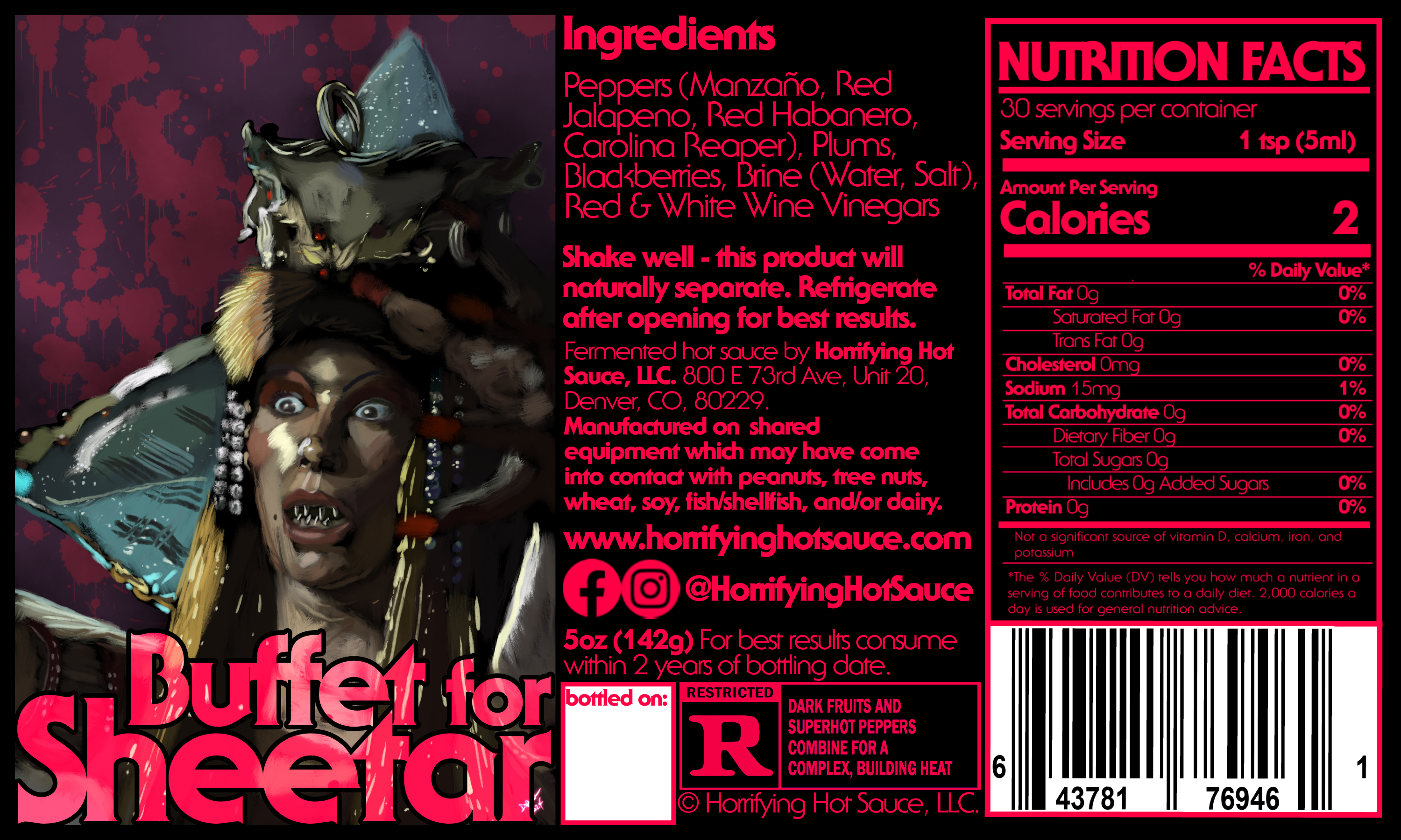 Buffet for Sheetar (5oz)