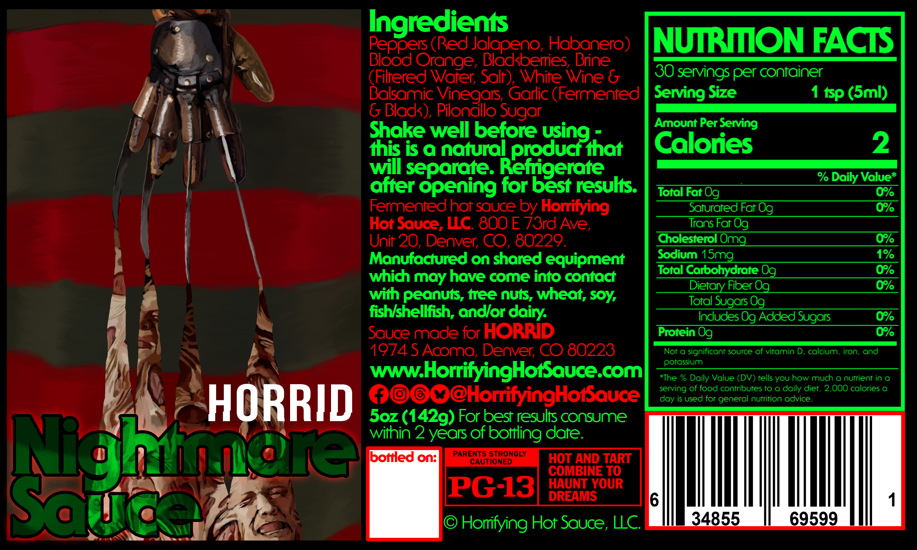 Nightmare Sauce (5oz)