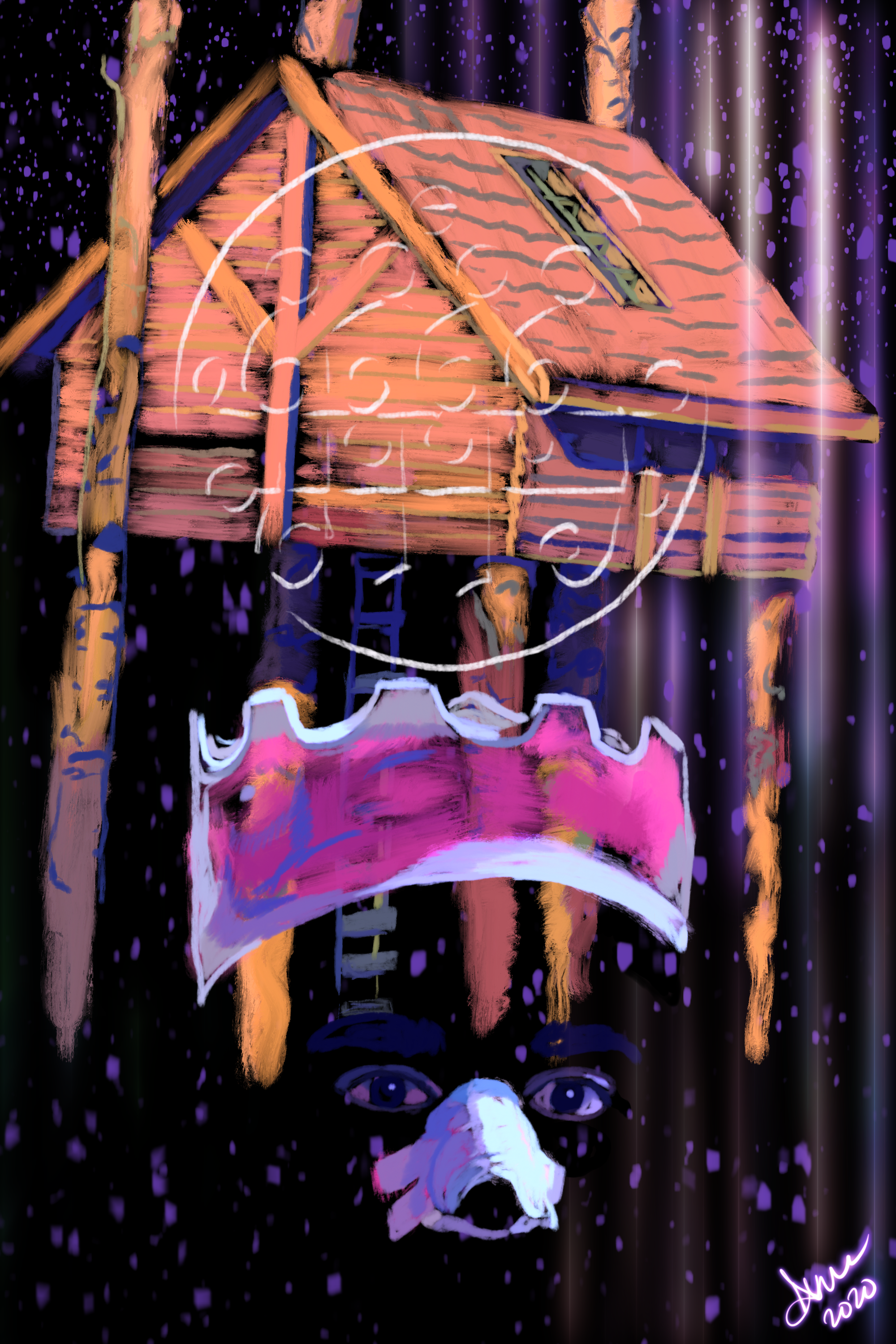 Paimon Label Art by D. Ryan Mowry