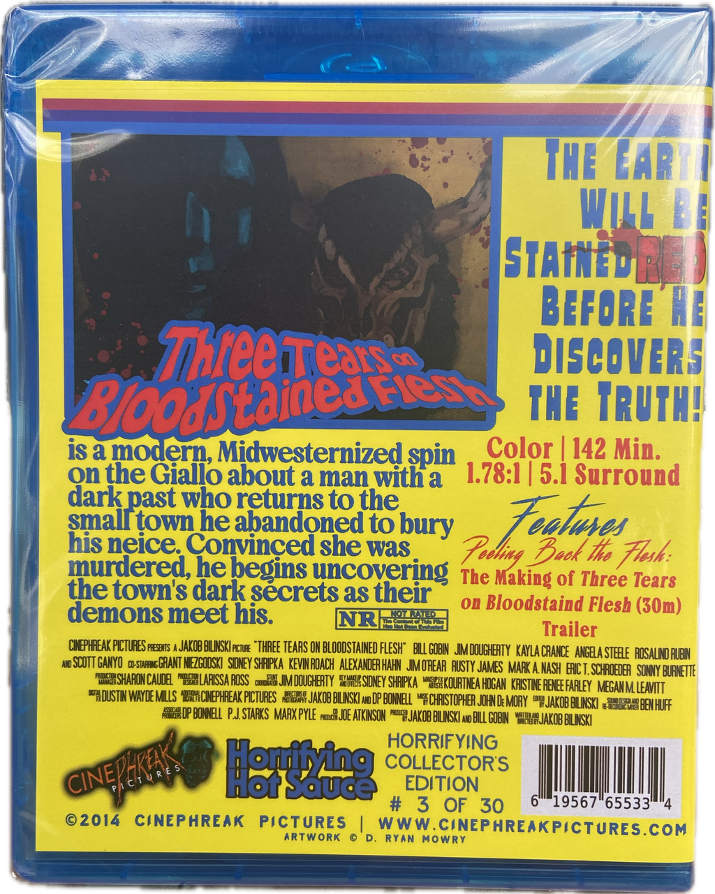 Blu-Ray: Three Tears on Bloodstained Flesh