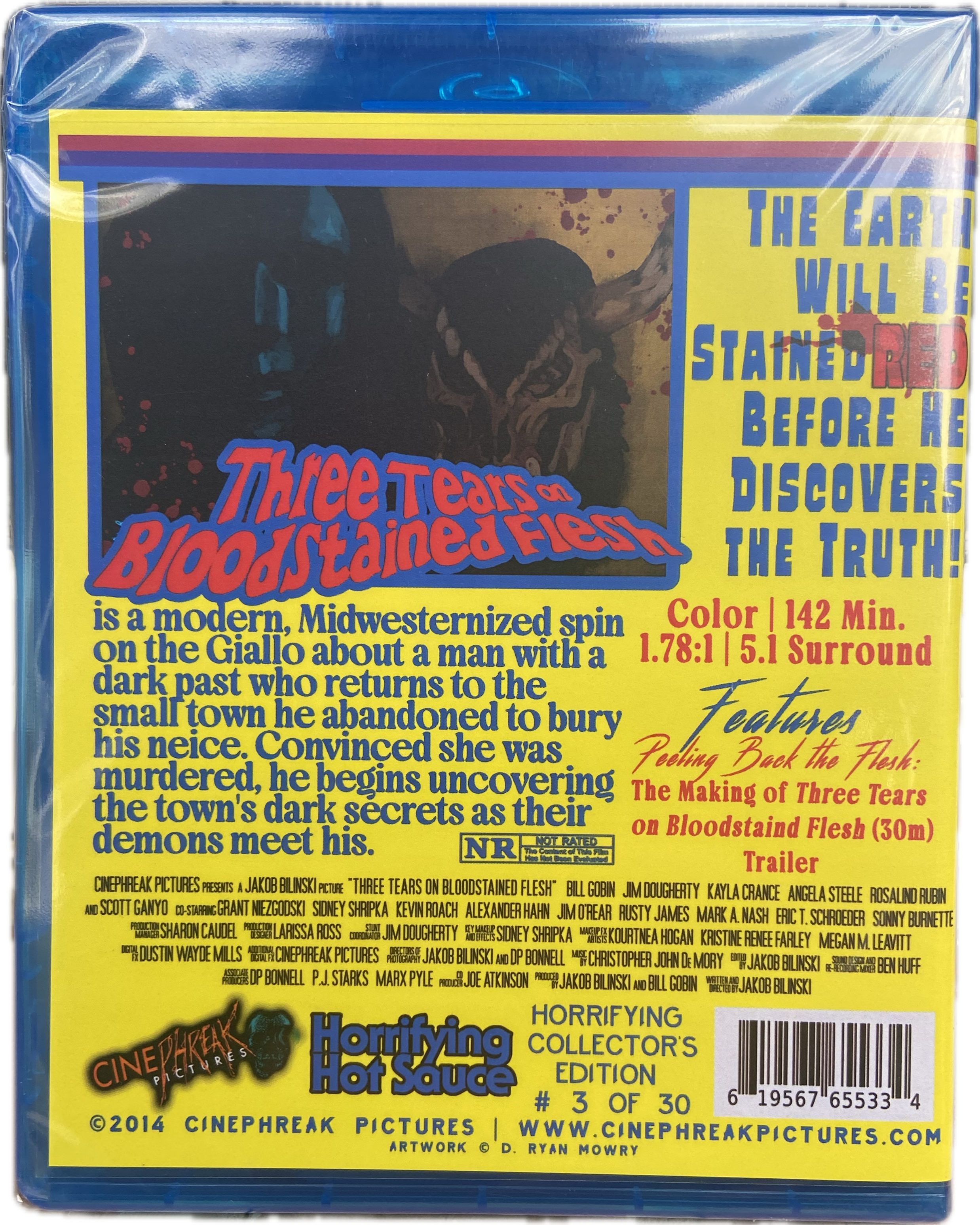 Blu-Ray: Three Tears on Bloodstained Flesh